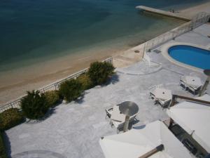 Nespecifikovaný výhled na moře nebo výhled na moře při pohledu z hotelu