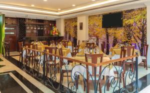 TV a/nebo společenská místnost v ubytování Hotel Embassy Park