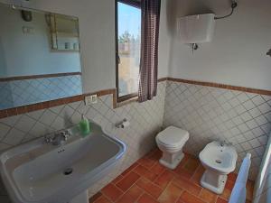 A bathroom at Agriturismo Le Vigne di Pace