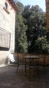 A patio or other outdoor area at Agriturismo Le Vigne di Pace