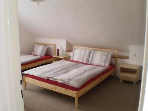 Posteľ alebo postele v izbe v ubytovaní Apartment Za Poštou