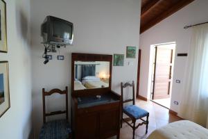 A bed or beds in a room at Santa Croce