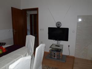 TV a/nebo společenská místnost v ubytování Apartment Duje