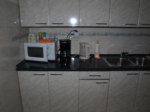 Kuchyň nebo kuchyňský kout v ubytování Apartment Duje
