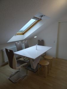 Posezení v ubytování Ferienwohnungen am Fohrenberg