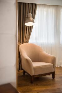 Prostor za sedenje u objektu Hotel Alpha