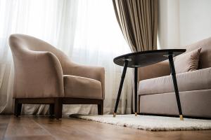 Prostor za sedenje u objektu Hotel Alpha
