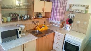Kuchyň nebo kuchyňský kout v ubytování Villa Centar