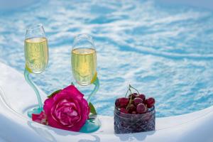 Fotografia z galérie ubytovania Comfort LUXE Adriatic View & JACUZZI Znjan BEACH v Splite