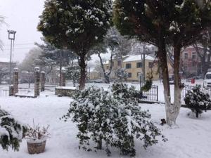 Elaia Hotel during the winter