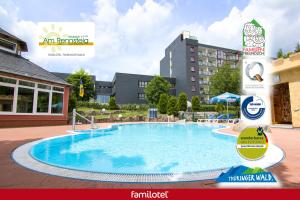 Bazén v ubytování Aparthotel am Rennsteig nebo v jeho okolí