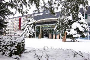 Aparthotel am Rennsteig v zimě