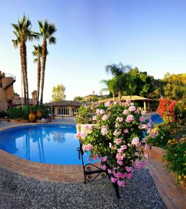 Bazén v ubytování Hotel Porto Pirgos nebo v jeho okolí