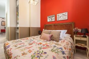 Posteľ alebo postele v izbe v ubytovaní Apartamentos Mariscal