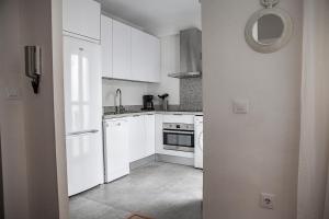 Kuchyňa alebo kuchynka v ubytovaní Apartamento Mendoza