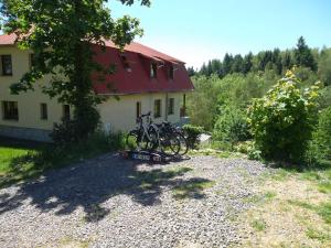 Vrt pred nastanitvijo Apartmány Na Lontě