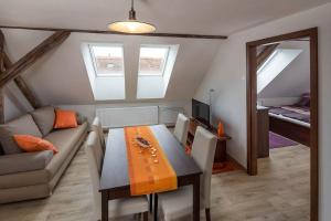 Posezení v ubytování Apartmány Pod náměstím