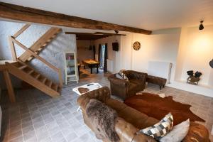 Posezení v ubytování B&B Barvaux, Durbuy