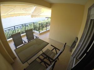 Balkón alebo terasa v ubytovaní Dimi Apartments