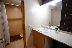 Kúpeľňa v ubytovaní Apartaments Claudia
