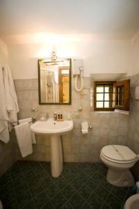 Uma casa de banho em B&B Il Pettirosso di Siena