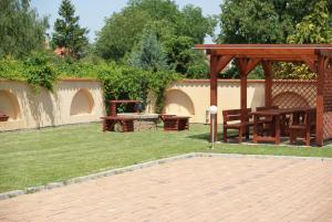 Zahrada ubytování Mara Apartman