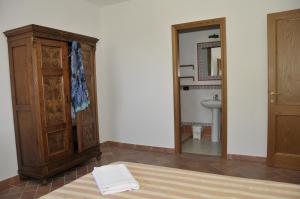 Koupelna v ubytování Agriturismo Renai e Monte II