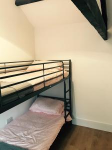 a bunk bed room with two bunk beds at Posthouse in Alnwick