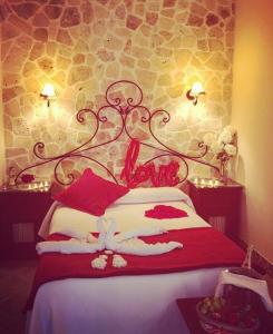 Posteľ alebo postele v izbe v ubytovaní Hotel Rural Andalucia