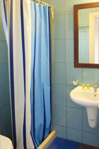 Ένα μπάνιο στο Hotel Sias Resort