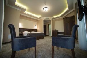 Ruang duduk di Boulevard Hotel