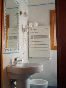 Vannituba majutusasutuses Albergo Passet