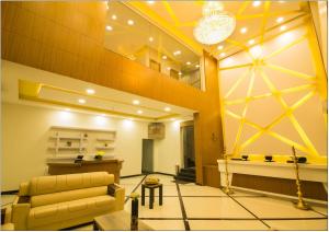 Posezení v ubytování Hotel Ashoka