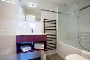 Koupelna v ubytování Bel Ombra Hôtel