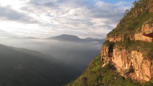 Paesaggio naturale nelle vicinanze dell'ostello