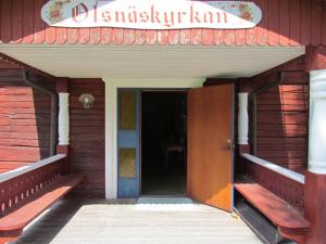 Majutusasutuse Olsnäsgården fassaad või sissepääs