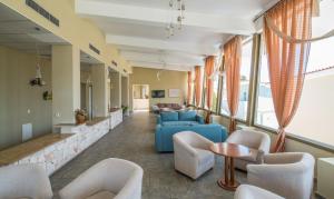 Posezení v ubytování Alkion Hotel