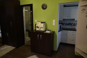 Kuchyňa alebo kuchynka v ubytovaní Mesteri Apartman