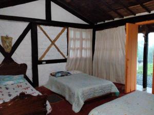 Voodi või voodid majutusasutuse Tarragona Hostal toas