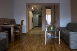 Area soggiorno di Apartament Wiślany Sen