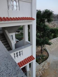 Balkón nebo terasa v ubytování Apartments Edina
