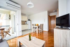 Küche/Küchenzeile in der Unterkunft Apartments Dream