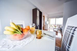 Ein Sitzbereich in der Unterkunft Apartments Dream