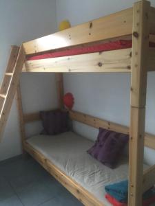 Katil atau katil-katil dalam bilik di B & B Langagergaard