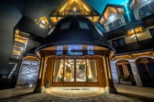 Budova, v ktorej sa hotel nachádza