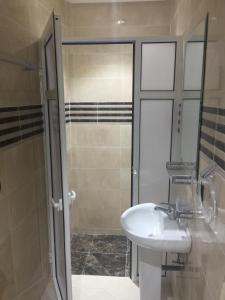 Koupelna v ubytování Résidence Tamaya