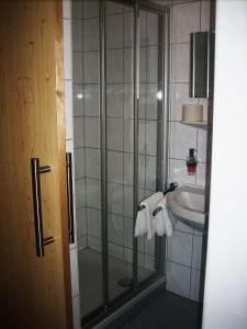Et badeværelse på Gasthof Roitner