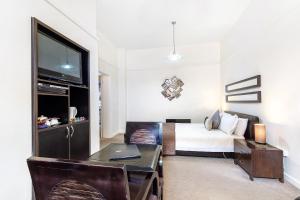 Posezení v ubytování The Madsen Boutique Hotel