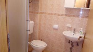 Koupelna v ubytování Apartments Bartulić