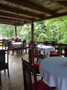 Restorāns vai citas vietas, kur ieturēt maltīti, naktsmītnē Pensiunea Mayumi Moneasa